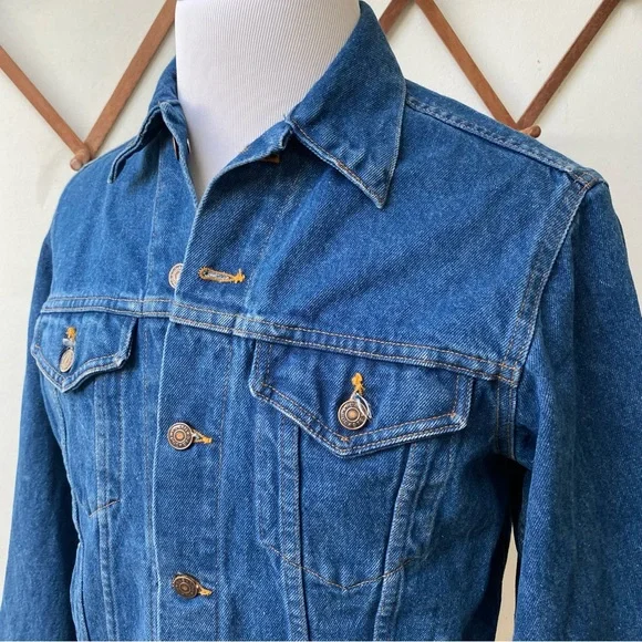 Vintage 70s 80s Denim Jacket Made In USA